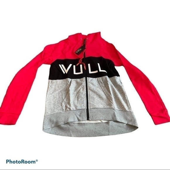 𝅺vull triple threat zip up logo Sweatshirt Hoodie - Picture 2 of 8